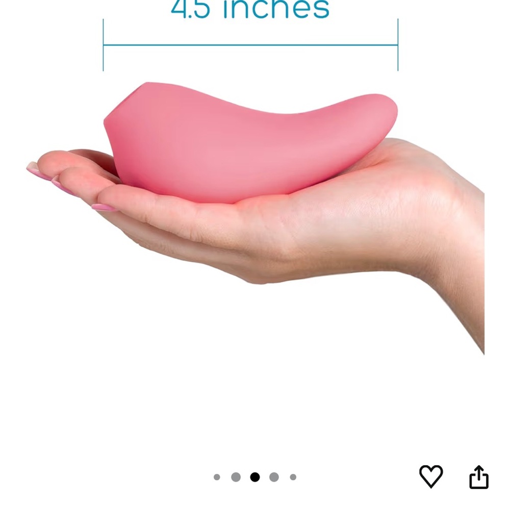 Pink Air Pulsing Arouser - Rechargeable Waterproof - Picture 3 of 5
